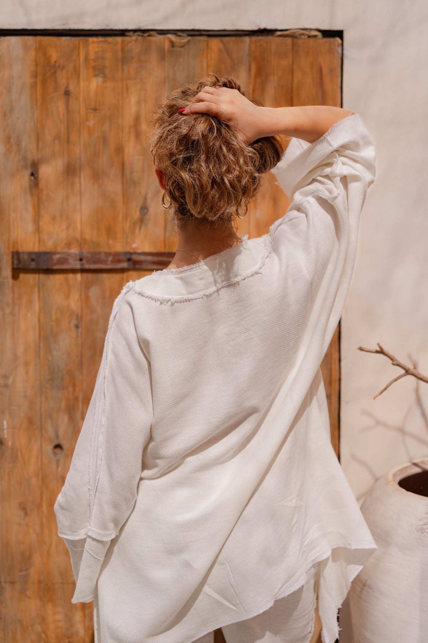 THE SANTOURINI BLOUSE