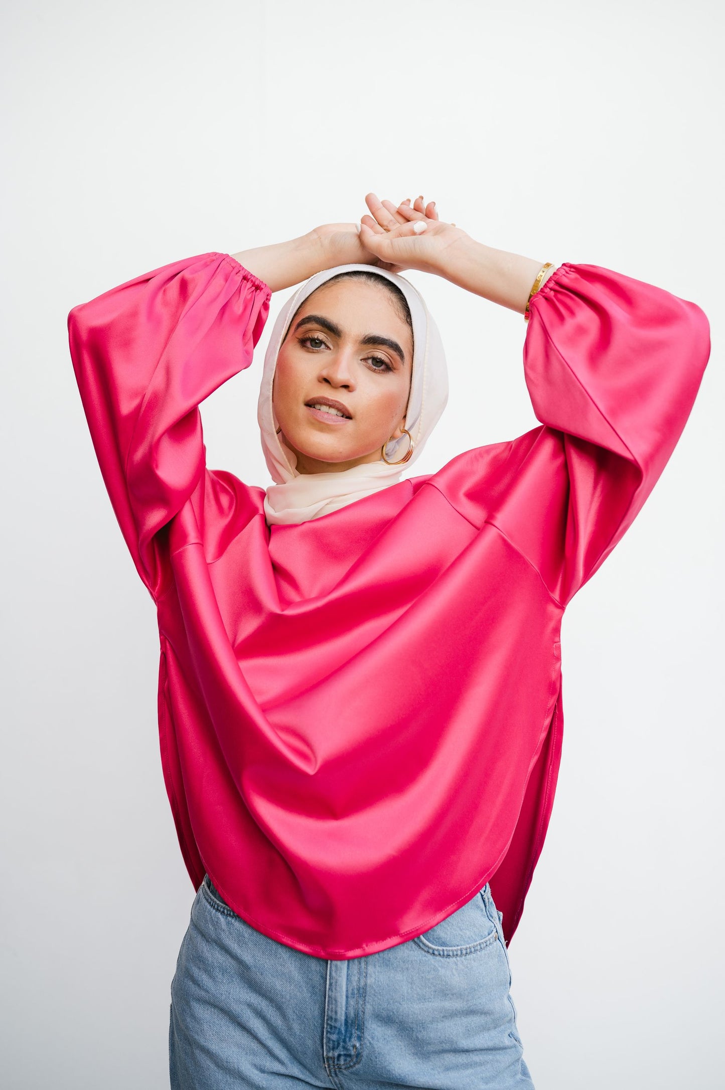 THE SATIN BLOUSE