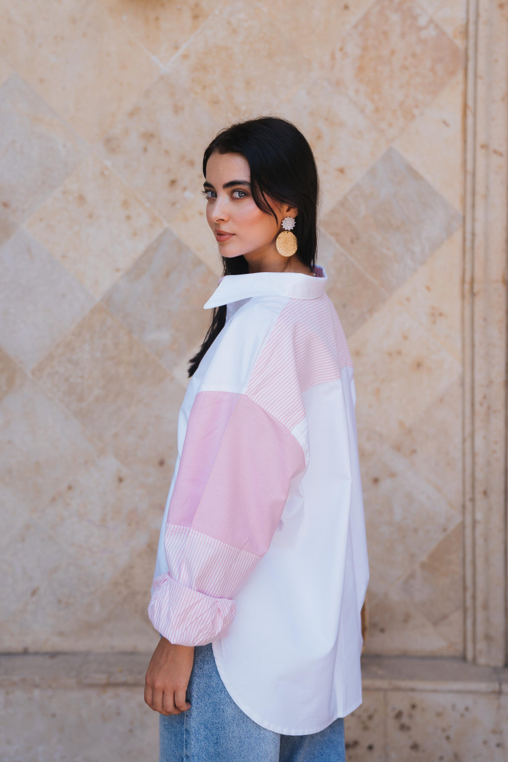 Blush Stripe Shirt
