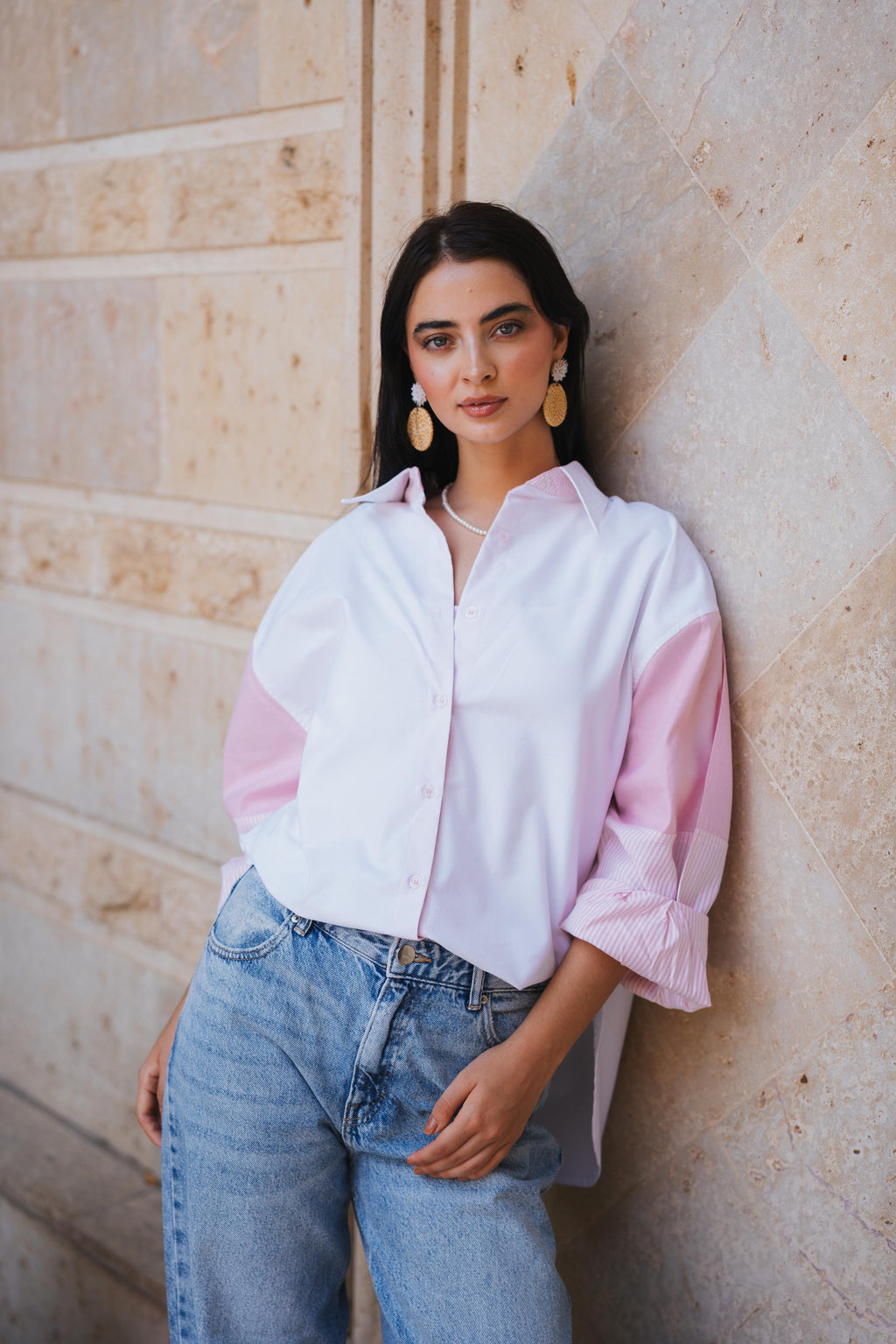 Blush Stripe Shirt