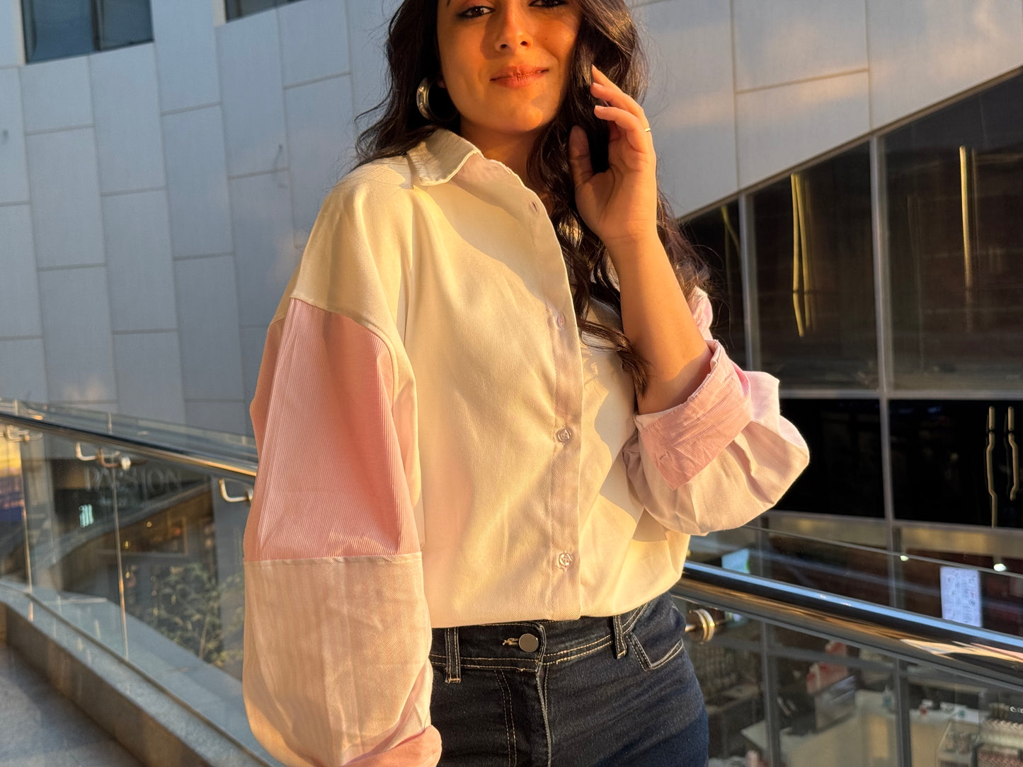 Blush Stripe Shirt