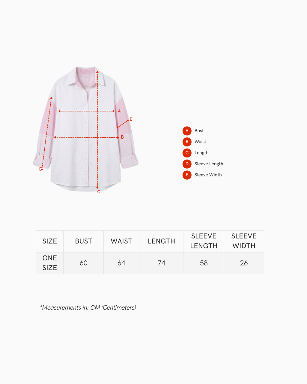 Blush Stripe Shirt