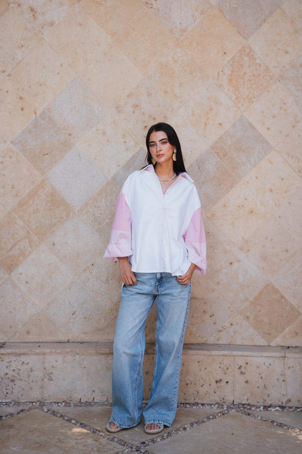 Blush Stripe Shirt