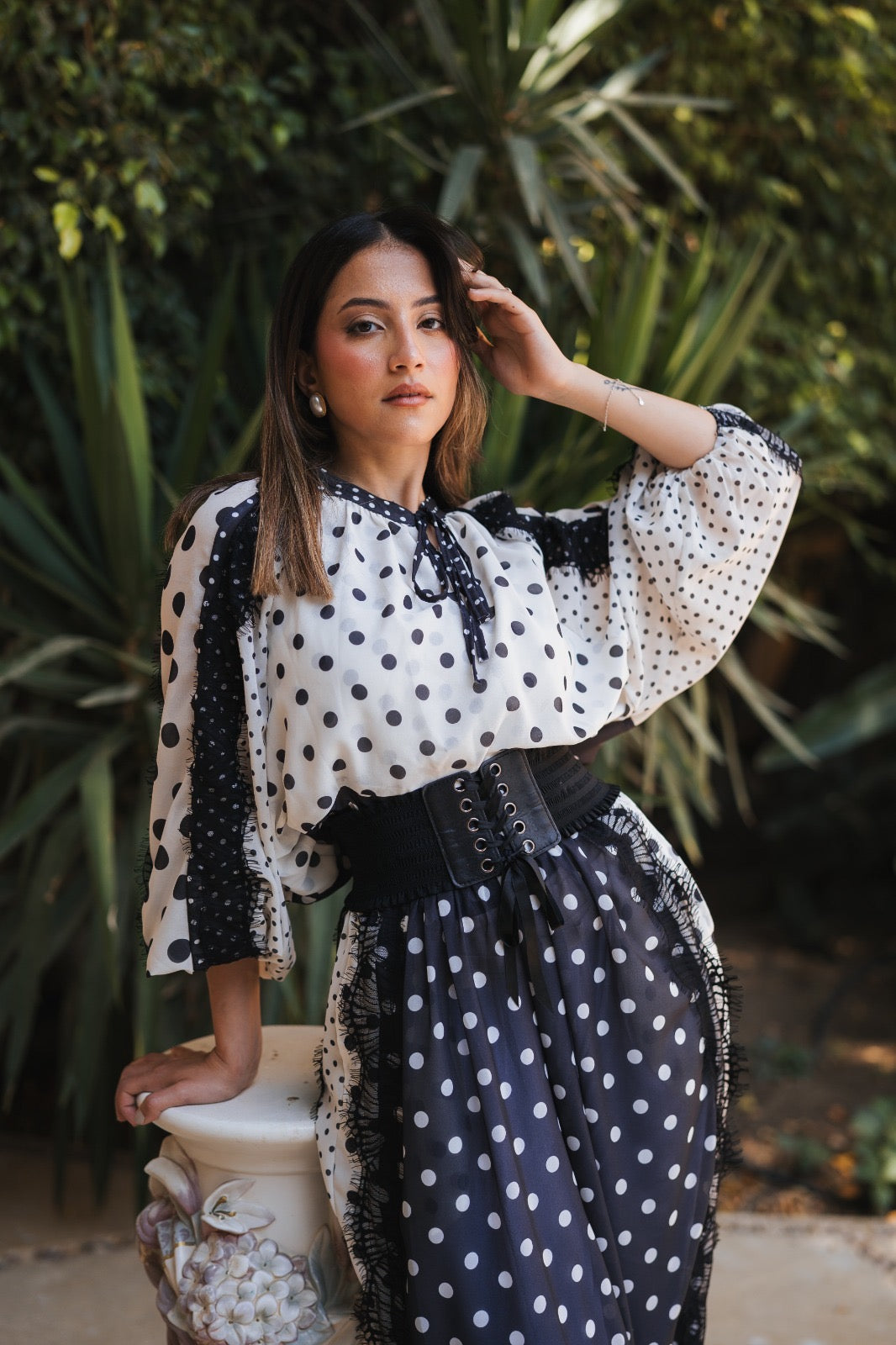 The Polkadots Blouse