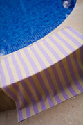 Stripes Scarf - Lilac x Yellow