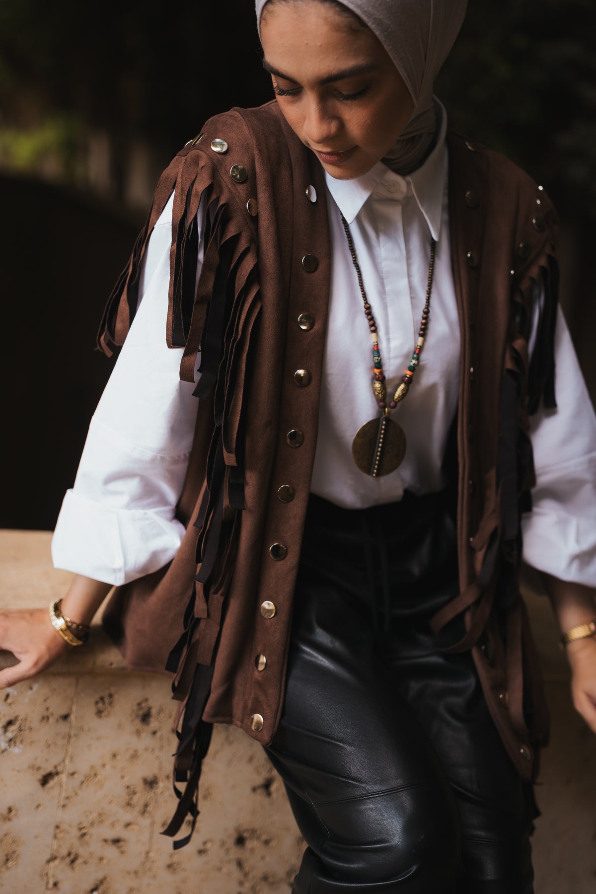 Nomad Vest - Brown