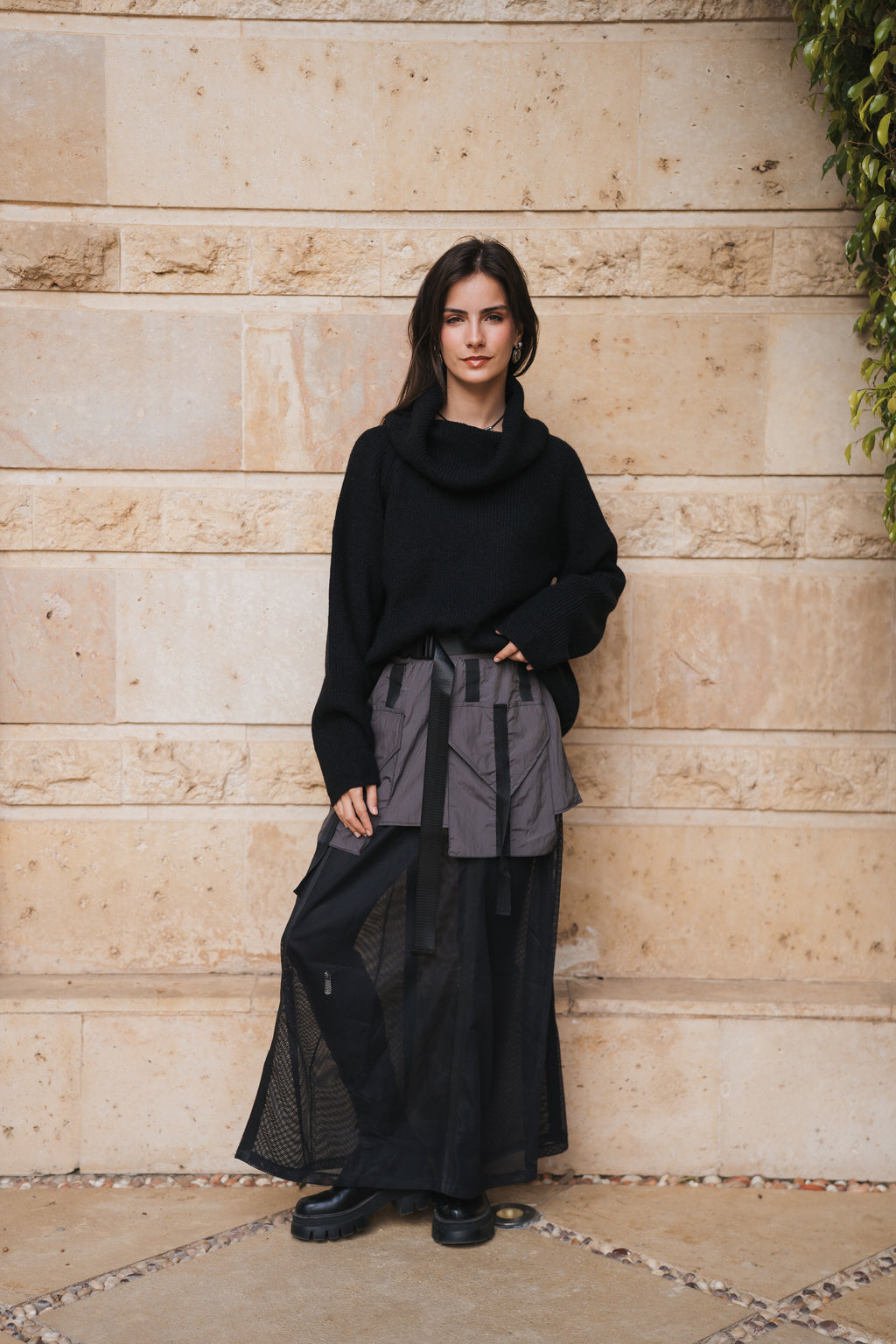 Rebel Skirt - Dark Grey