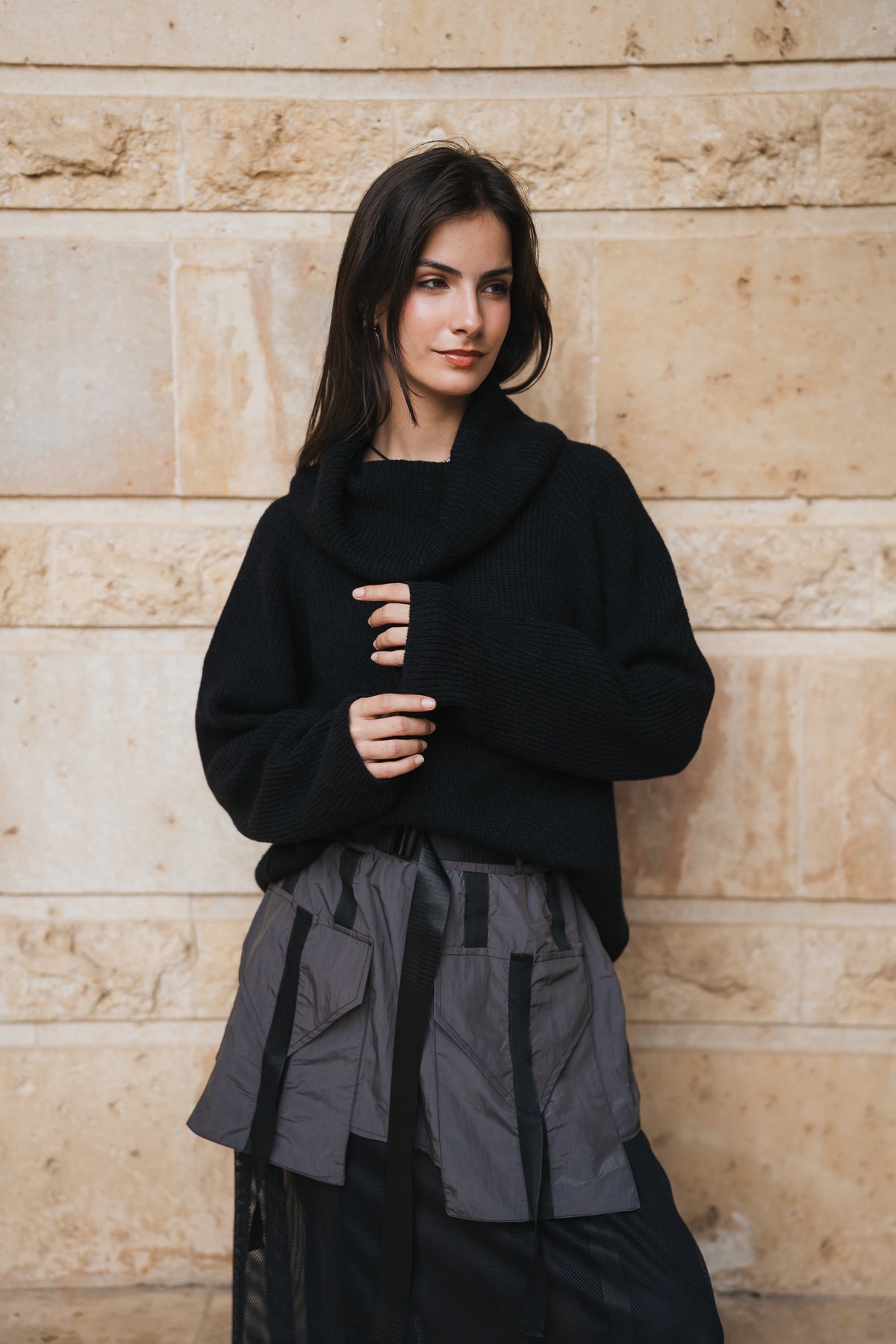 Rebel Skirt - Dark Grey