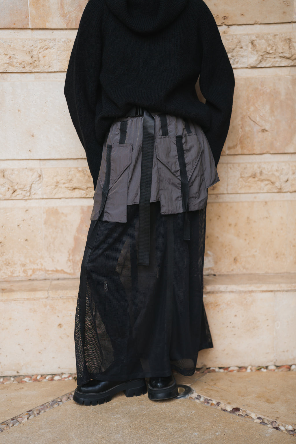 Rebel Skirt - Dark Grey