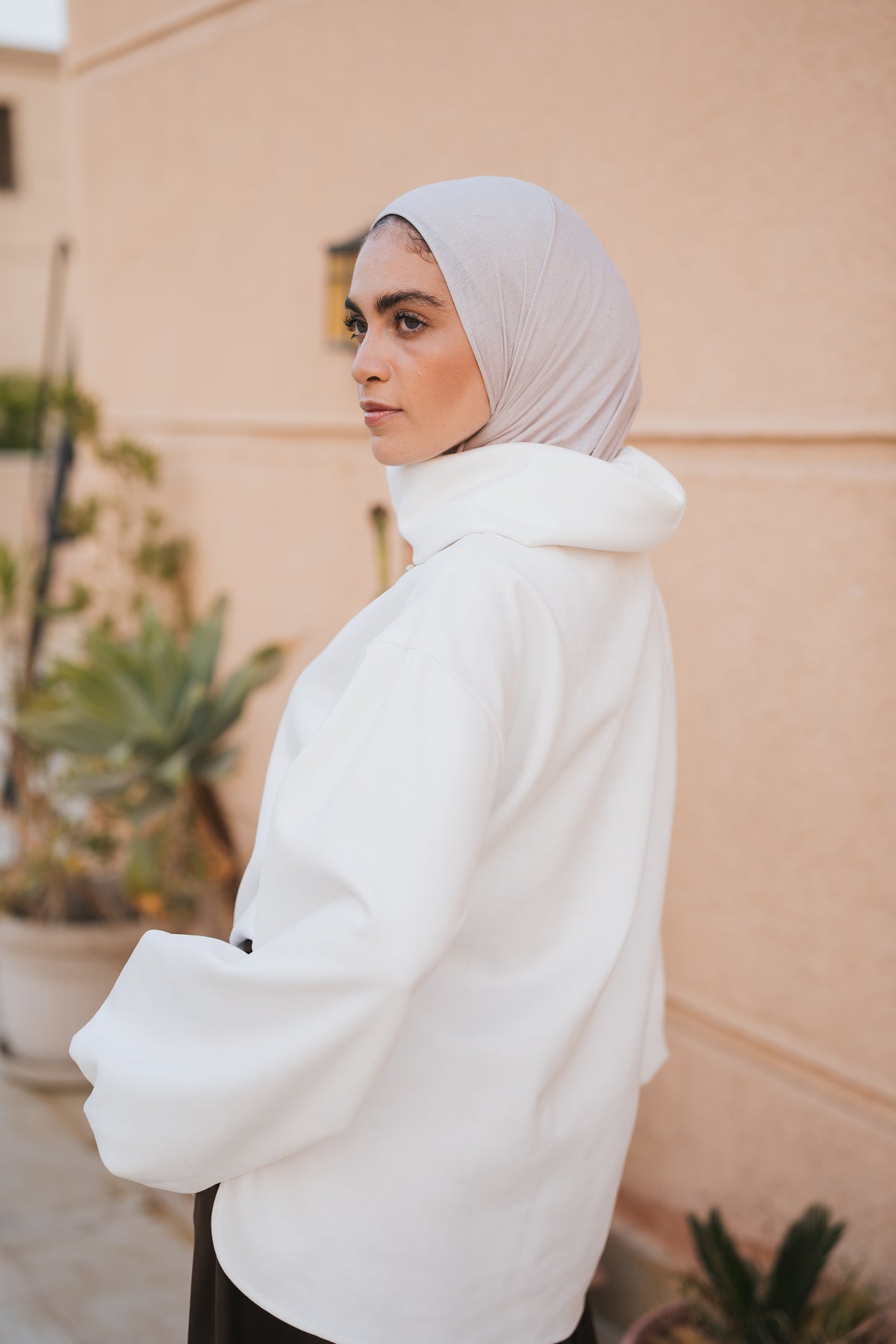 The Elevated High Neck - Off White