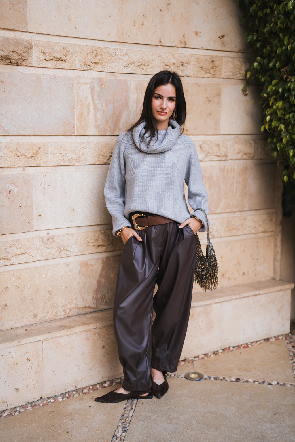 The Luxe Barrel Pants