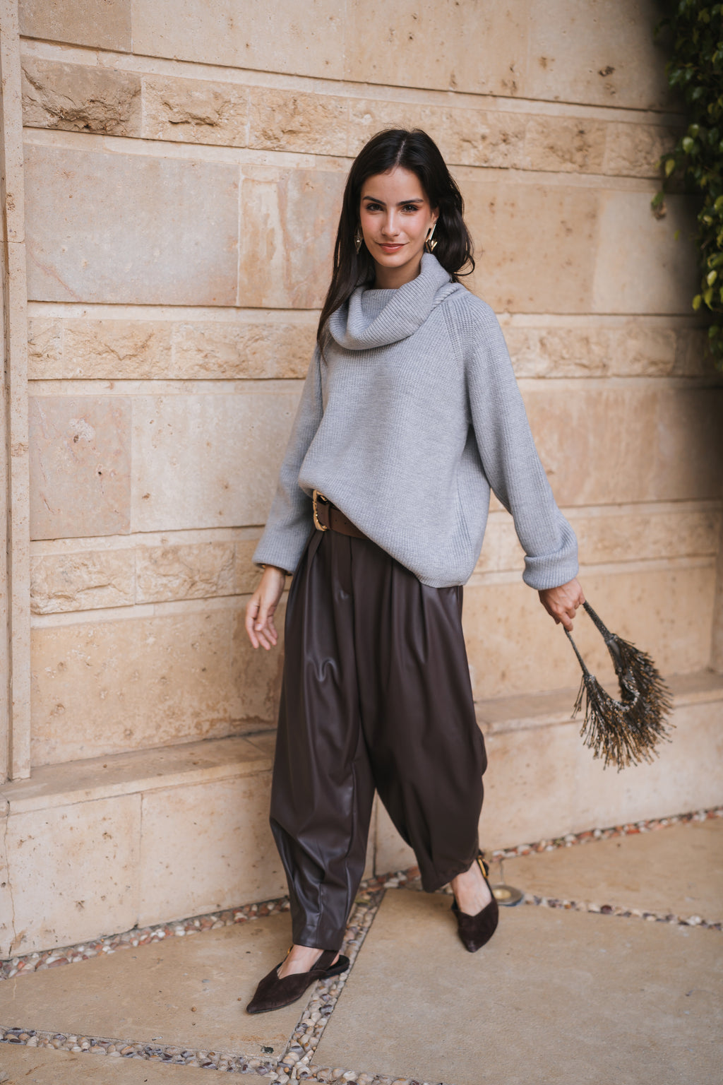 The Luxe Barrel Pants