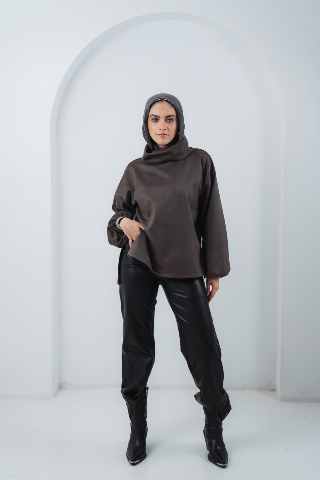 The High Neck in Grey