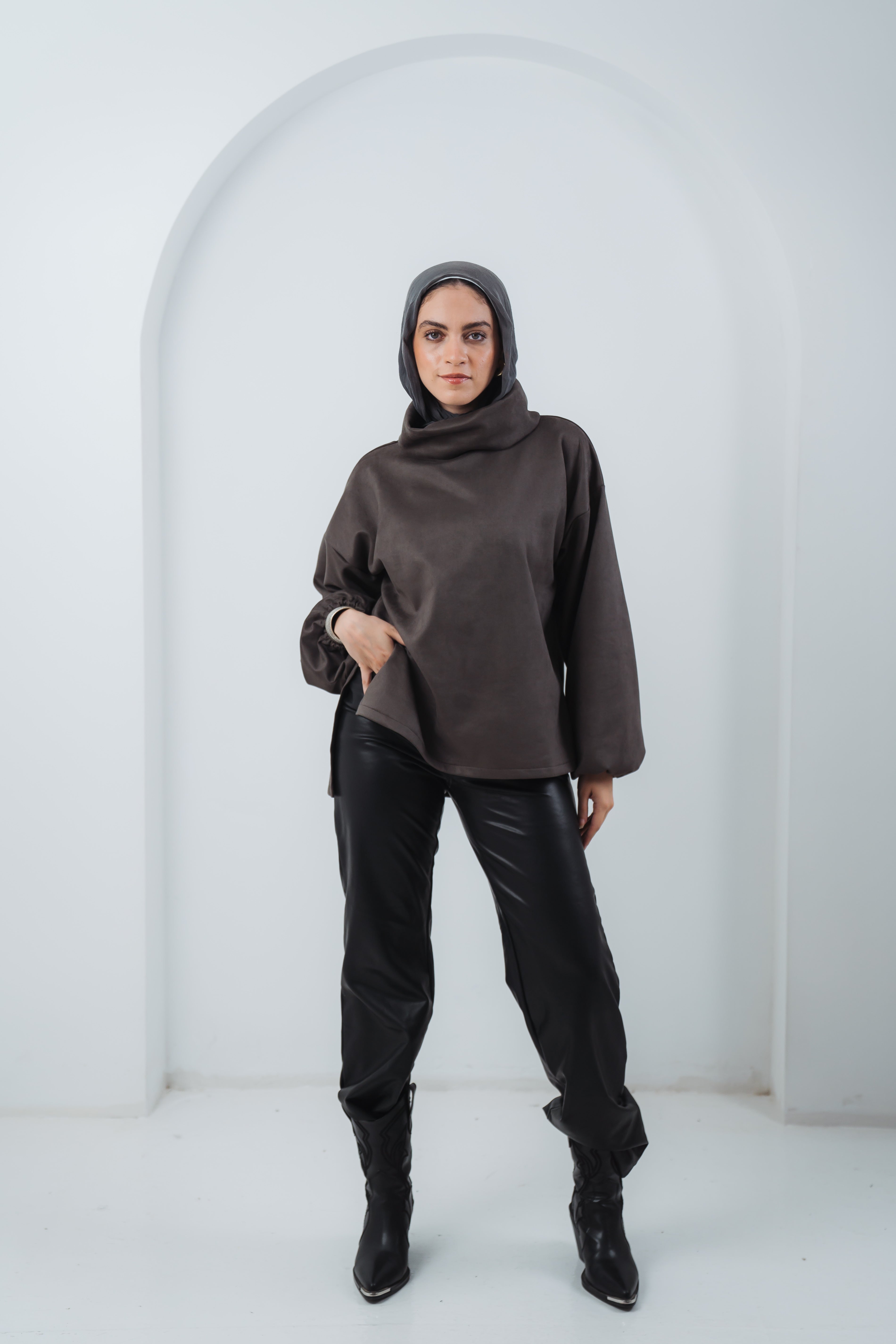 The High Neck in Grey