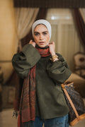 The Elevated High Neck - Olive
