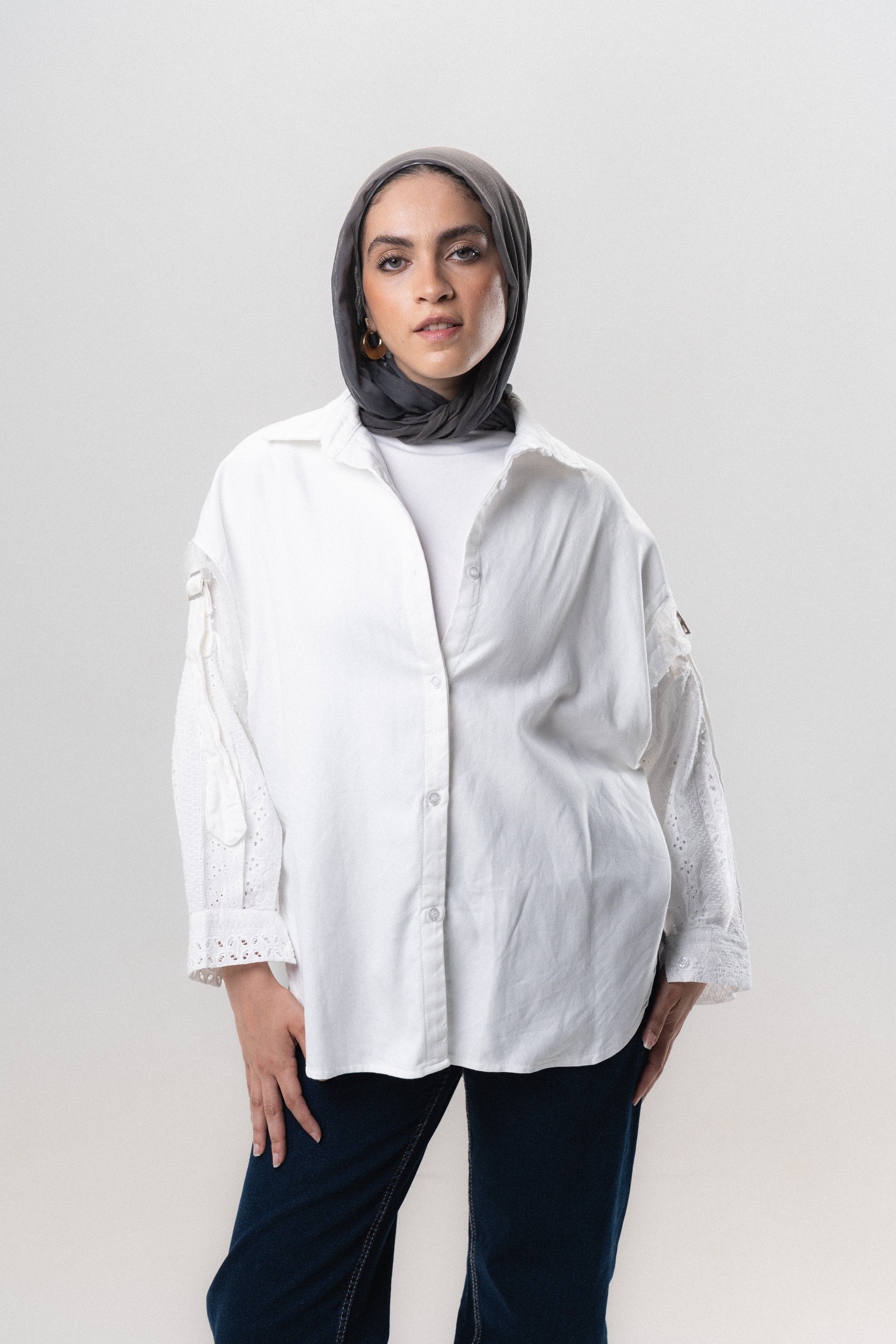 Ivory Veil Shirt