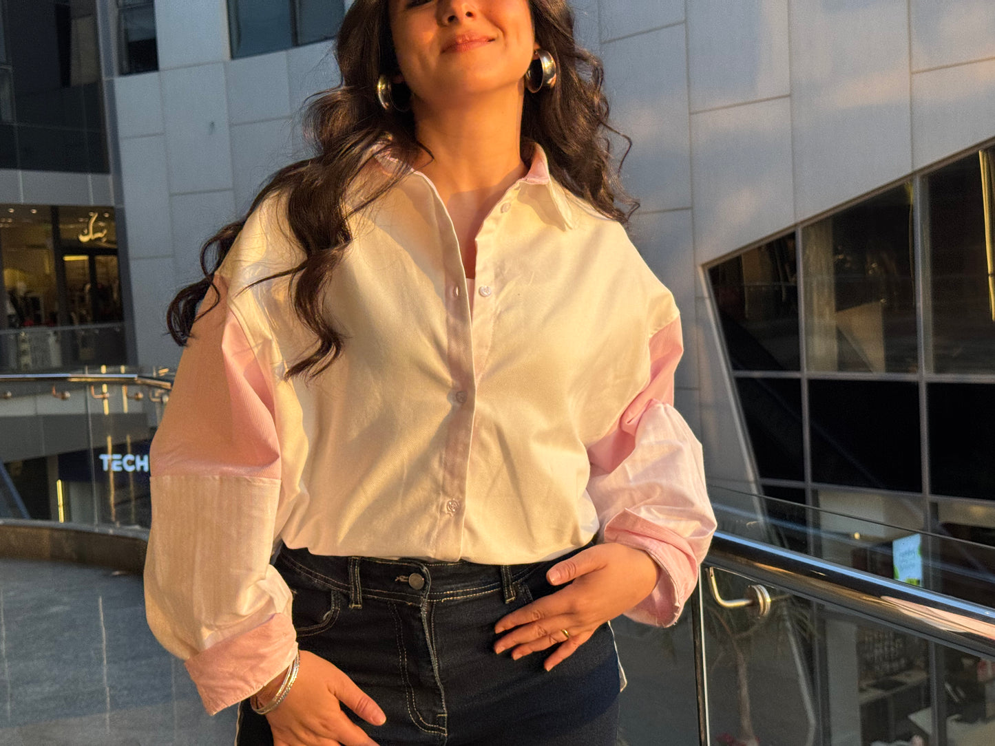 Blush Stripe Shirt