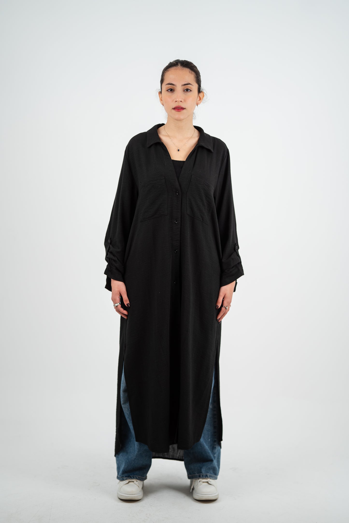 THE LINEN SHIRT DRESS