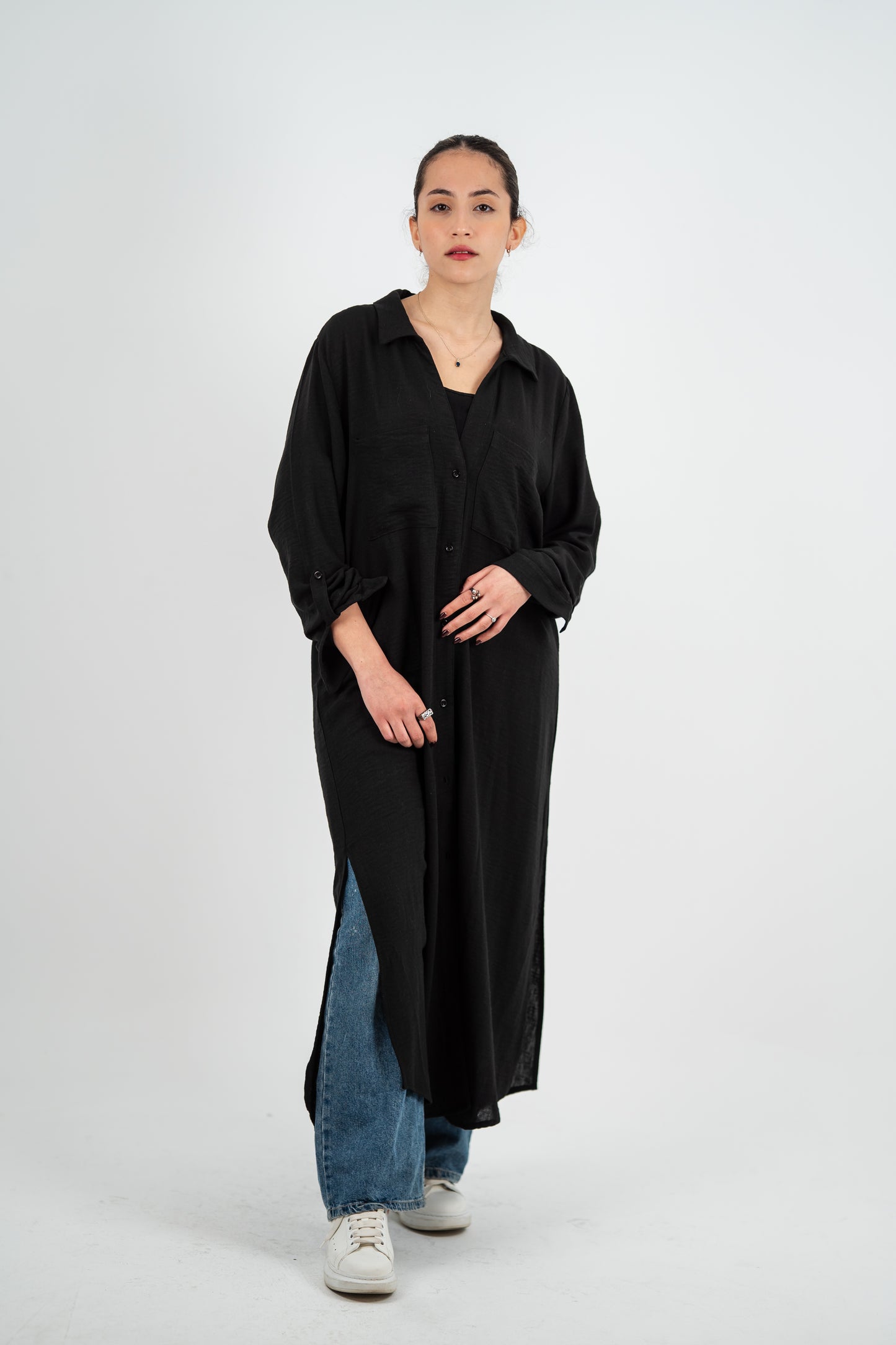 THE LINEN SHIRT DRESS