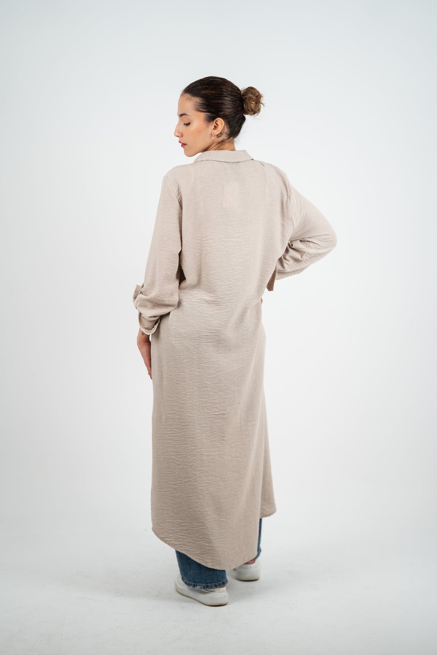 THE LINEN SHIRT DRESS