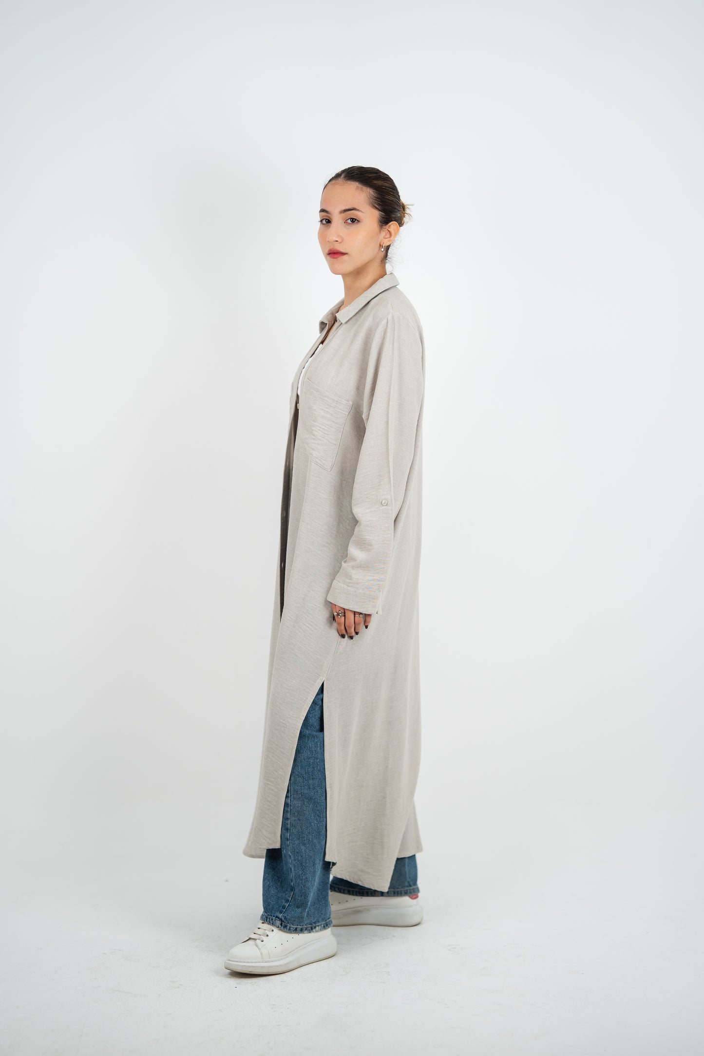THE LINEN SHIRT DRESS