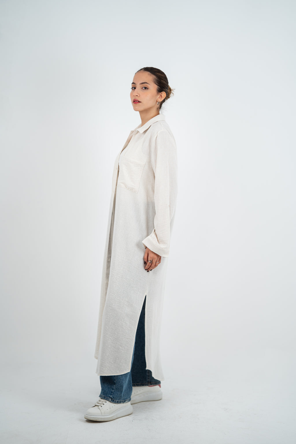 THE LINEN SHIRT DRESS