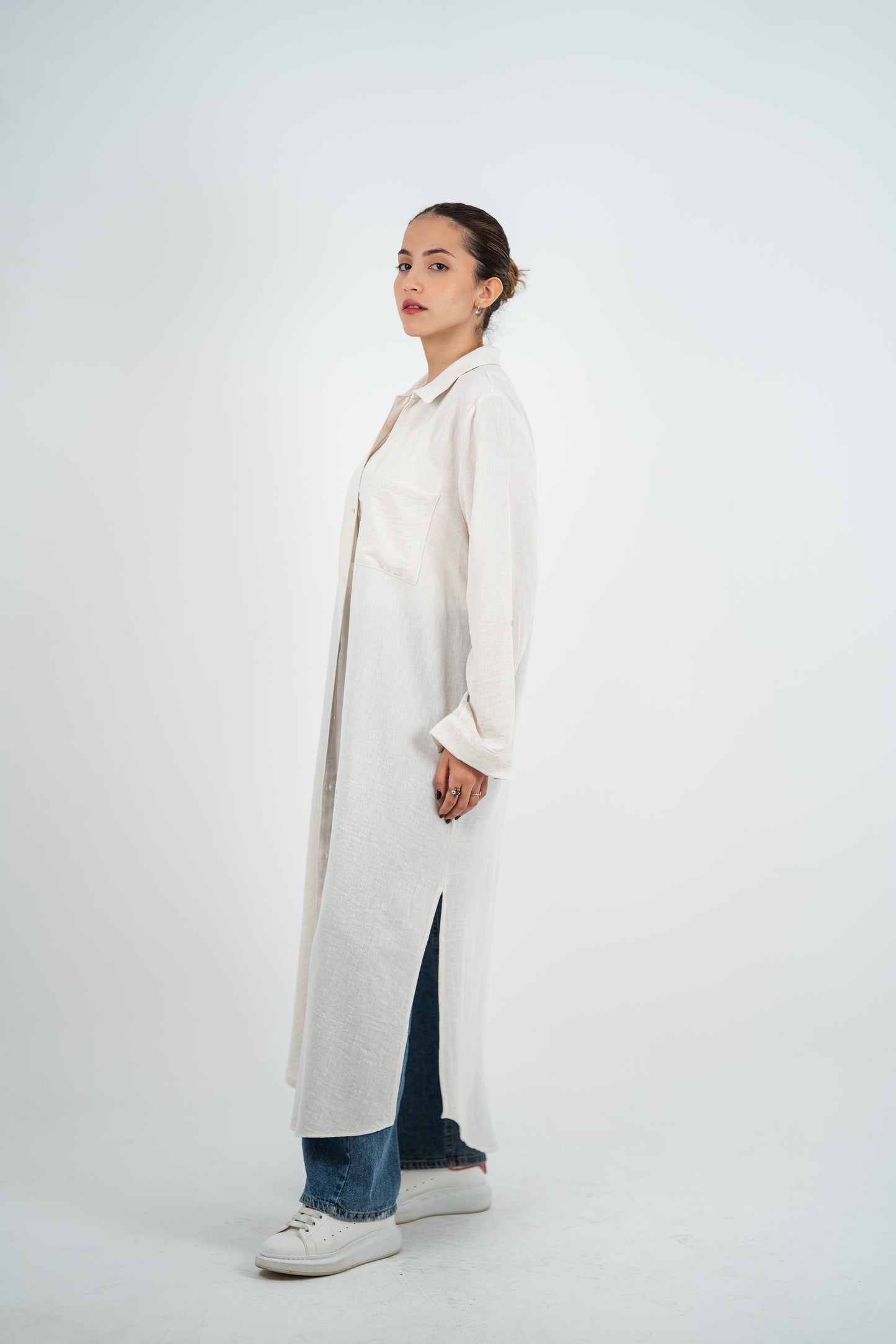 THE LINEN SHIRT DRESS