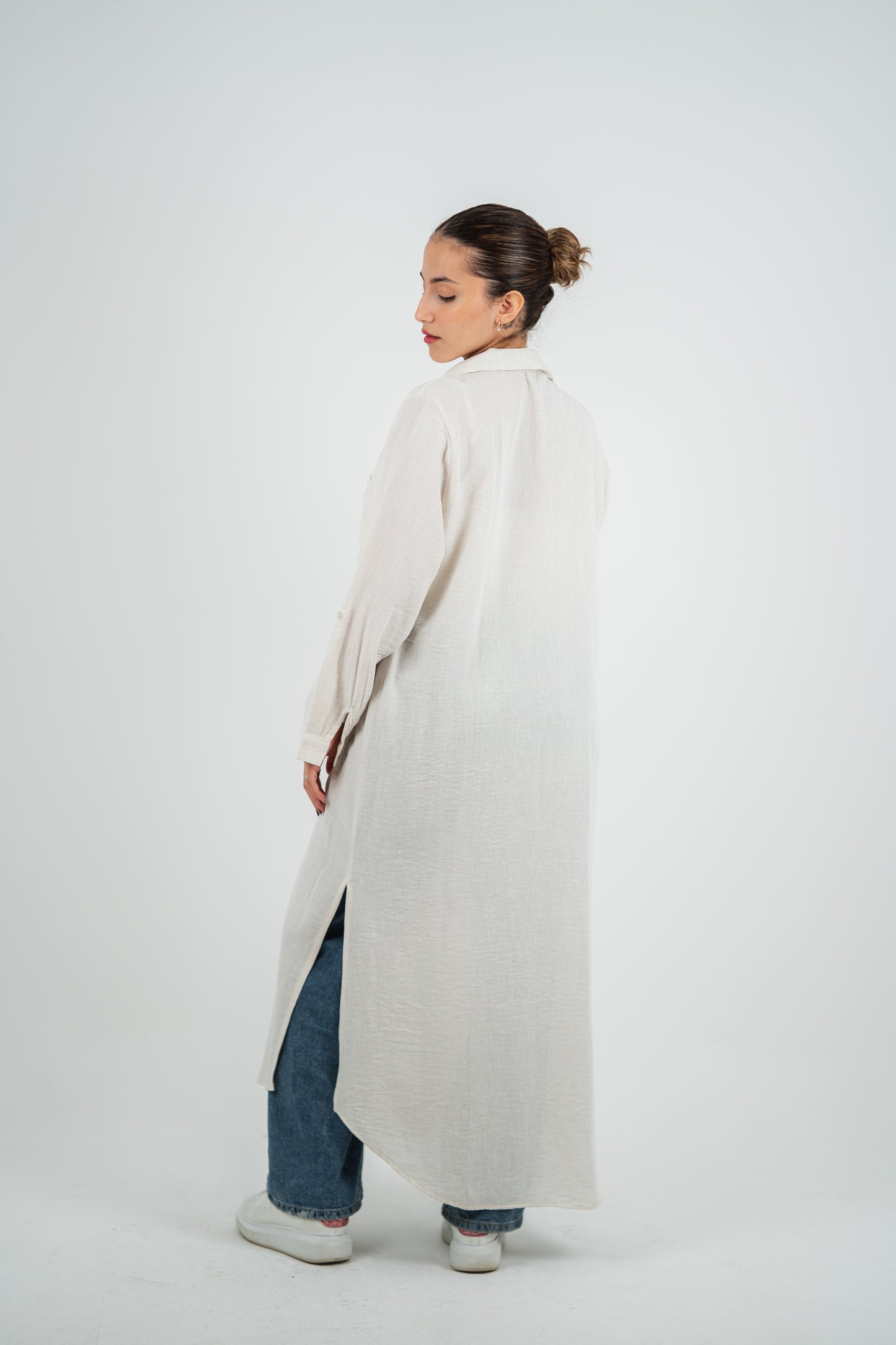 THE LINEN SHIRT DRESS