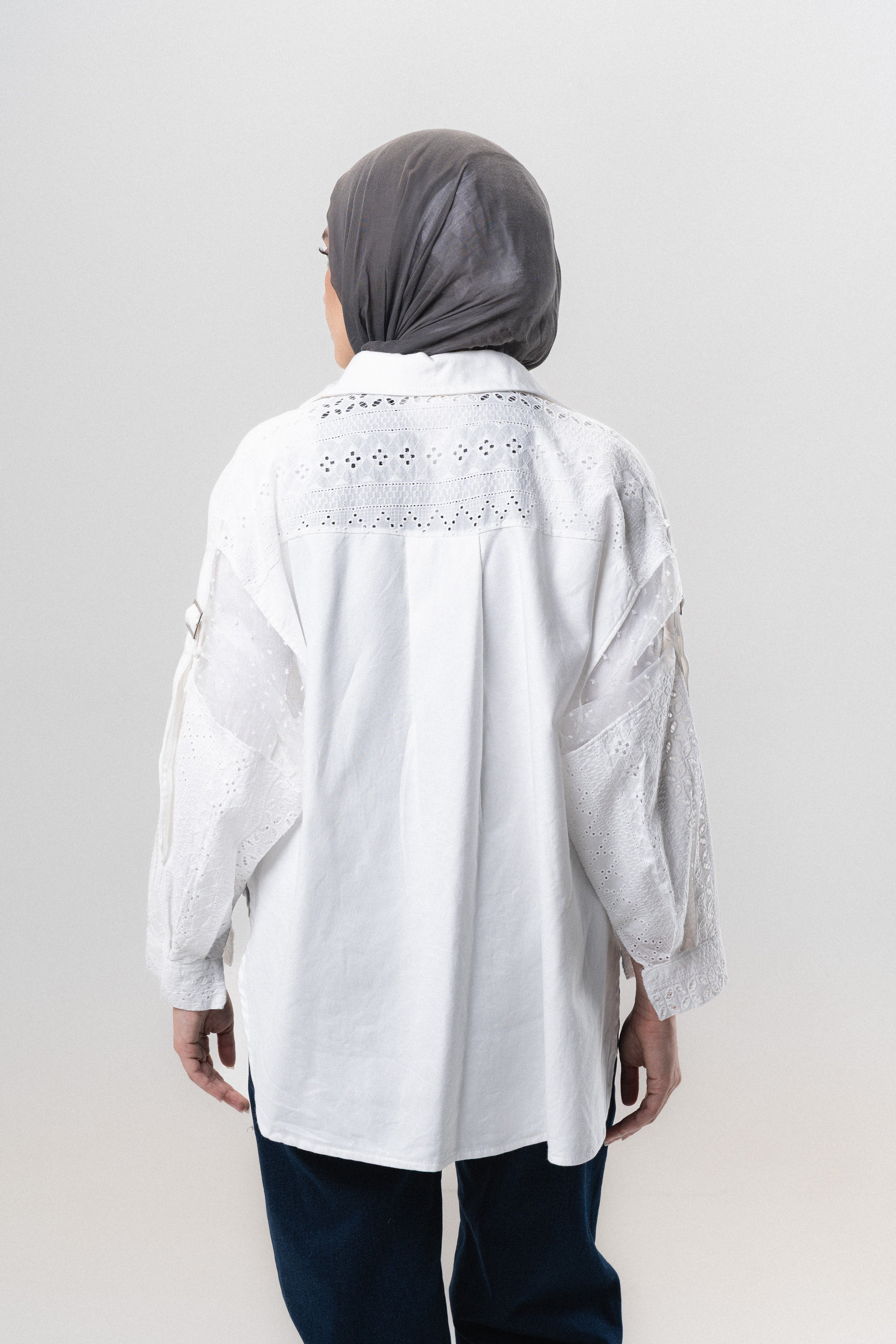 Ivory Veil Shirt