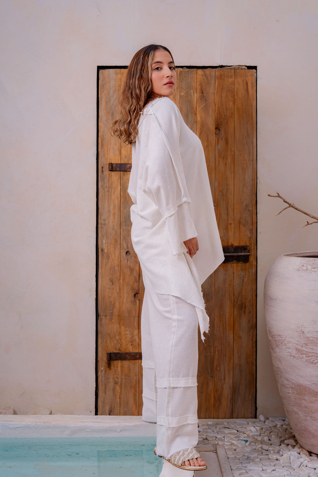 THE SANTOURINI BLOUSE