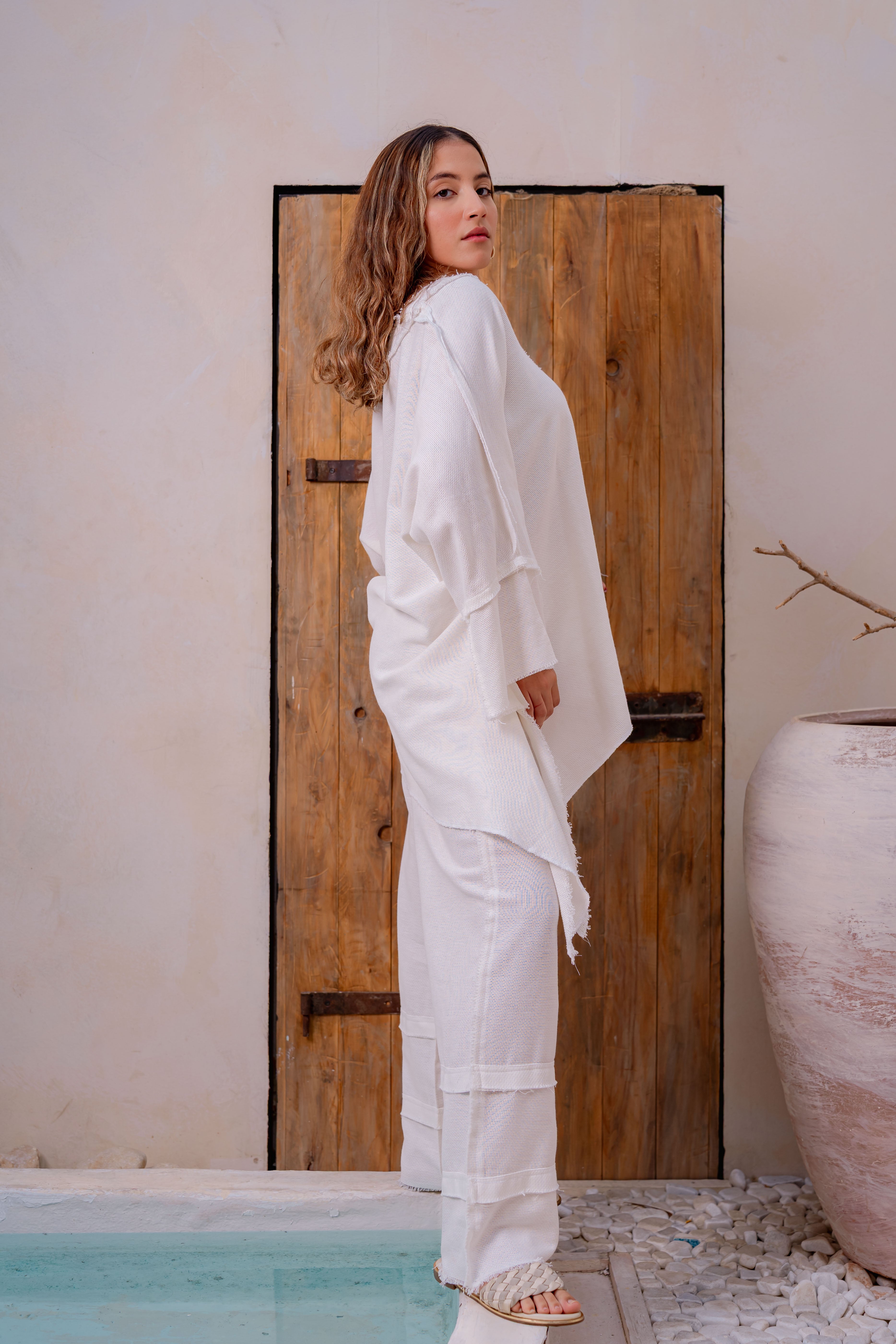THE SANTOURINI BLOUSE