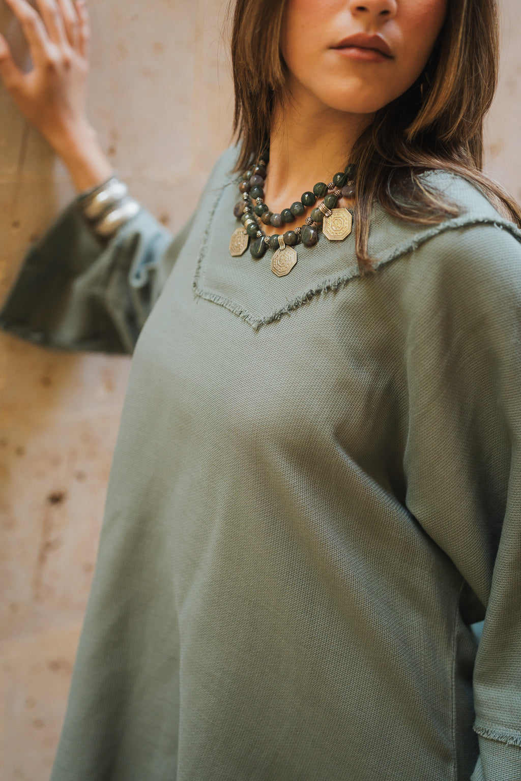 New santourini blouse