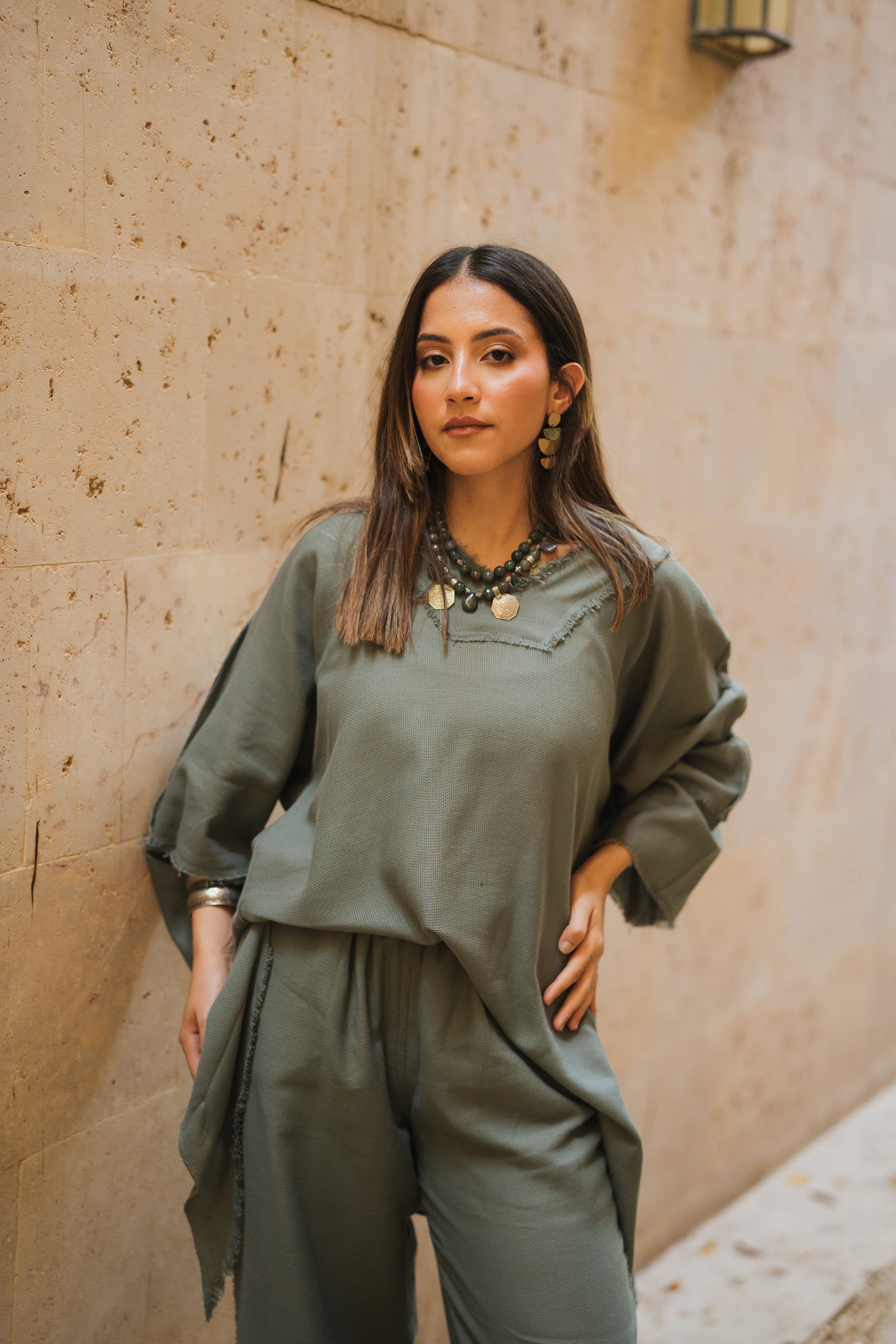 New santourini blouse