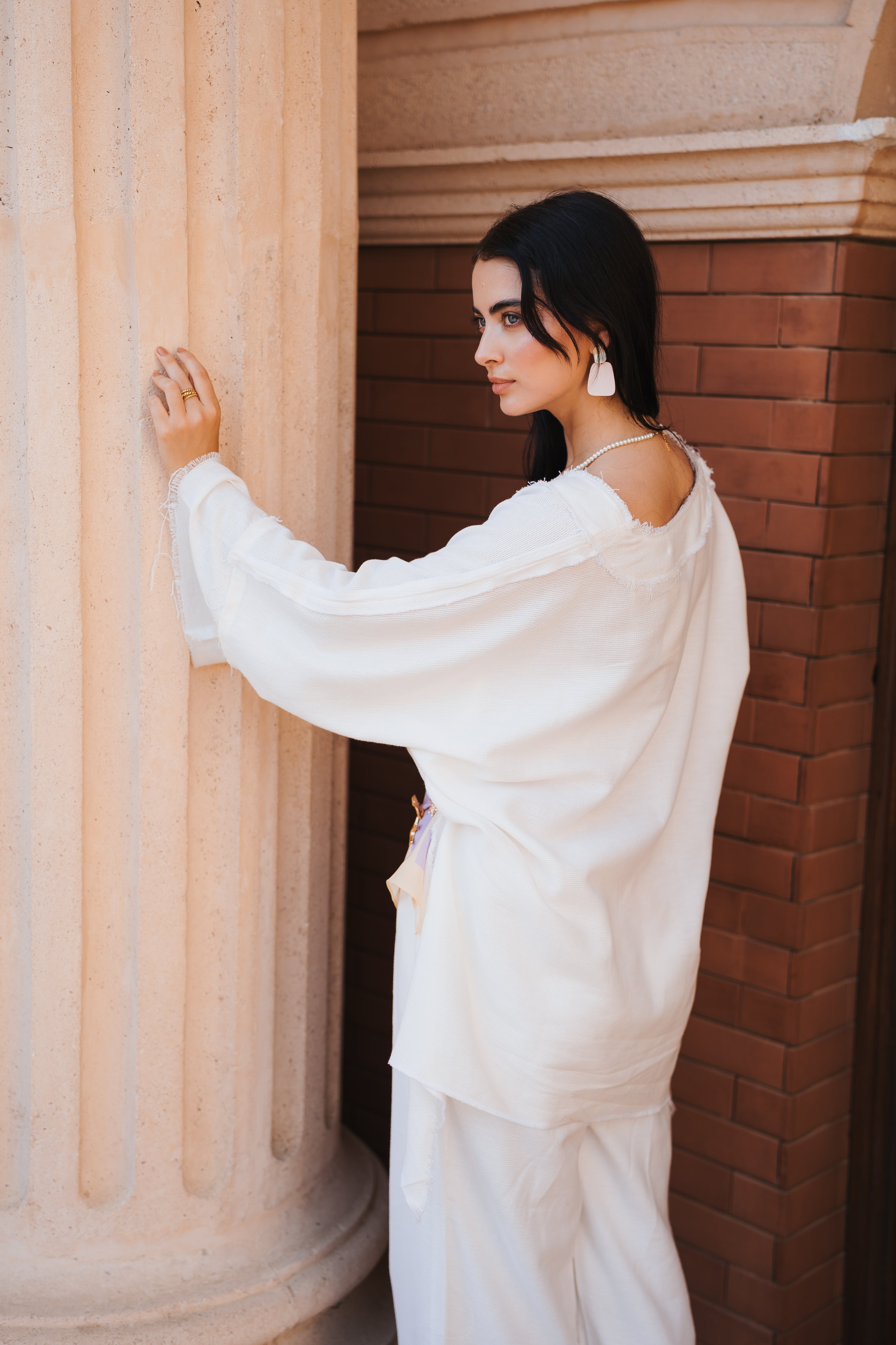 THE SANTOURINI BLOUSE