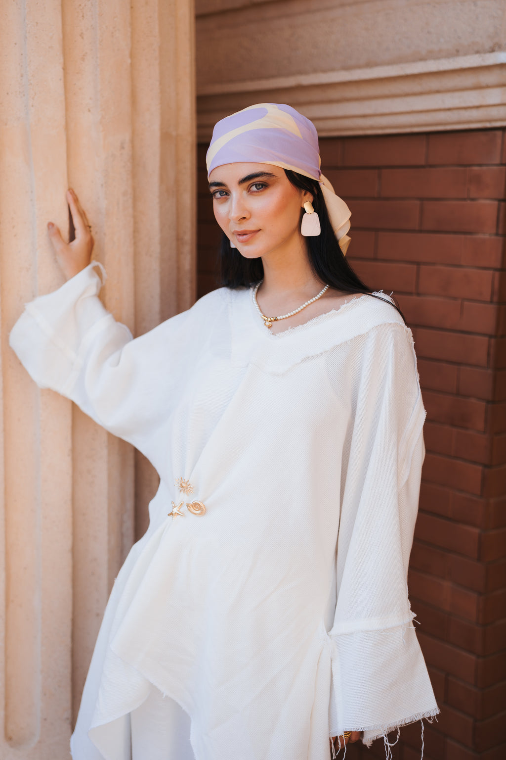 THE SANTOURINI BLOUSE
