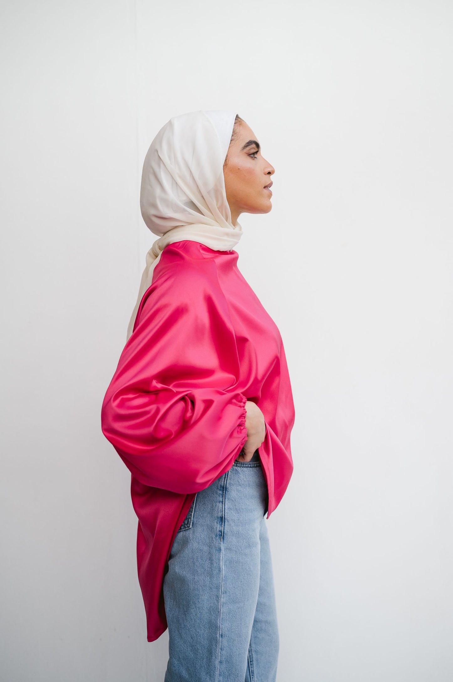 THE SATIN BLOUSE