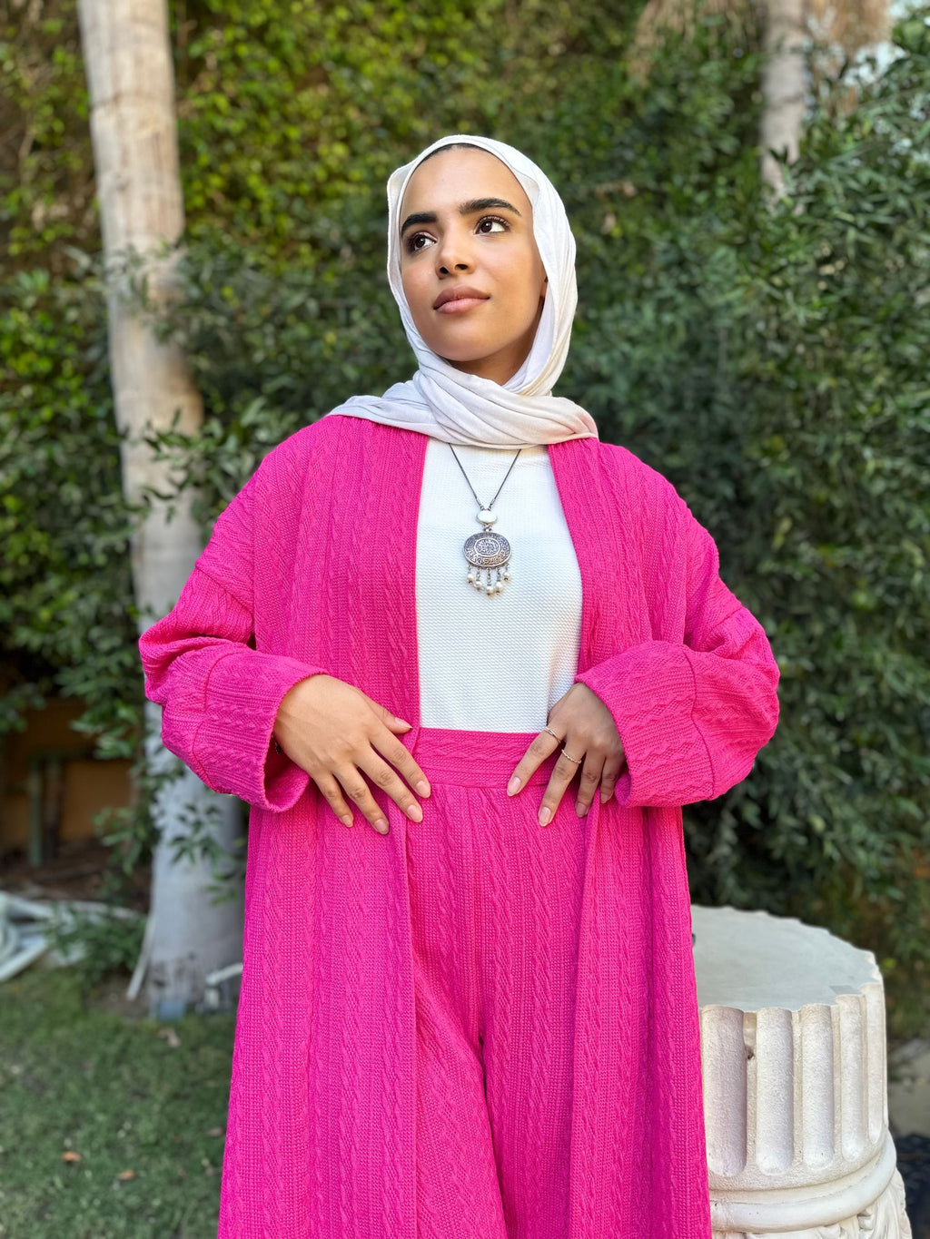 THE TRICO CARDIGAN SET