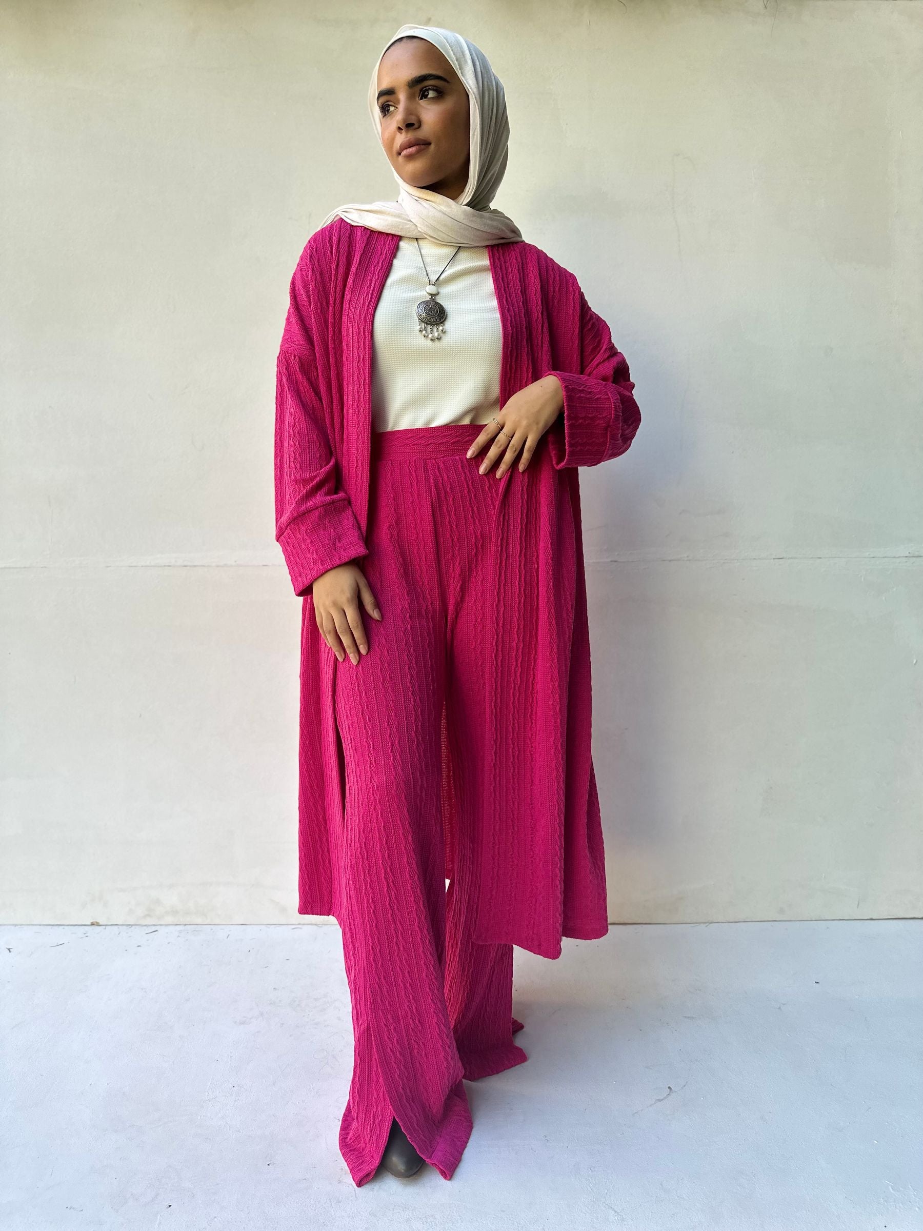 THE TRICO CARDIGAN SET