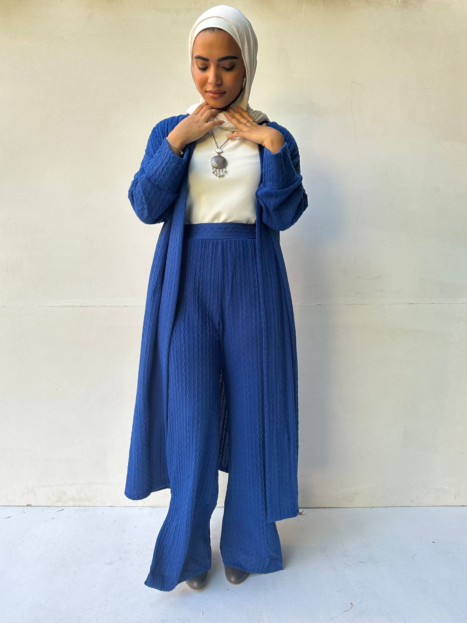 THE TRICO CARDIGAN SET