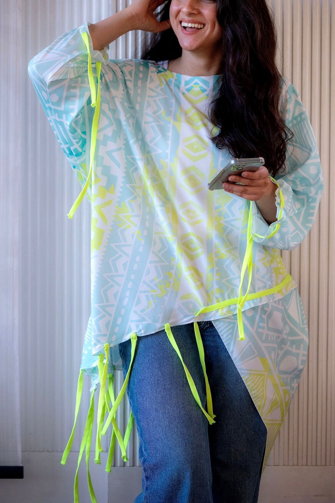 THE LAIMINTA BLOUSE
