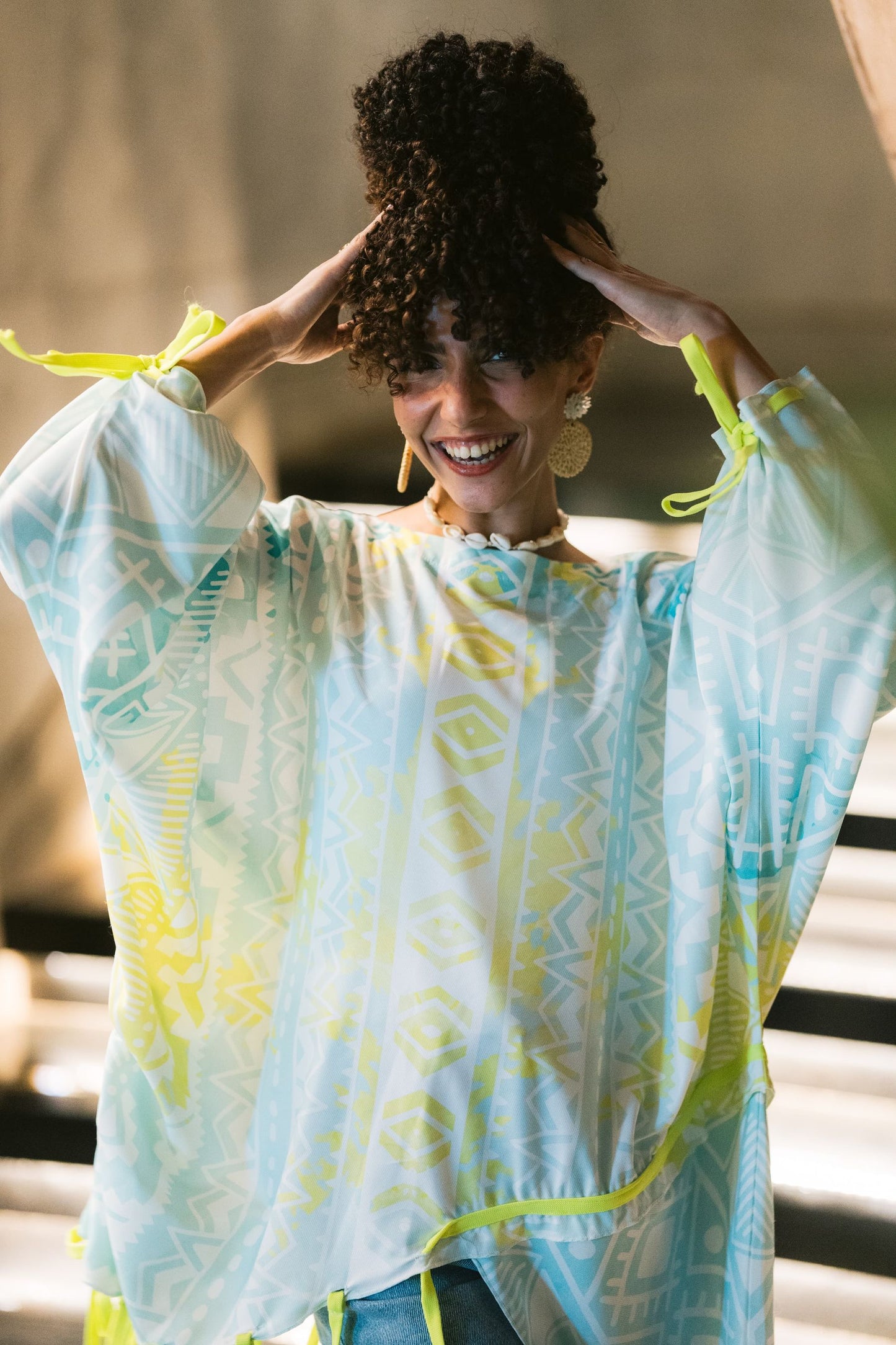 THE LAIMINTA BLOUSE